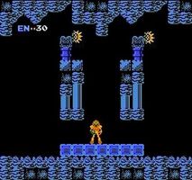 une photo d'Ã©cran de Metroid sur Nintendo Nes